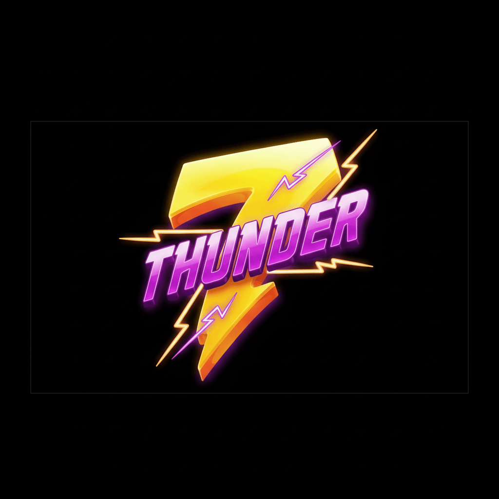Thunder 777 sweepstakes game platform logo
